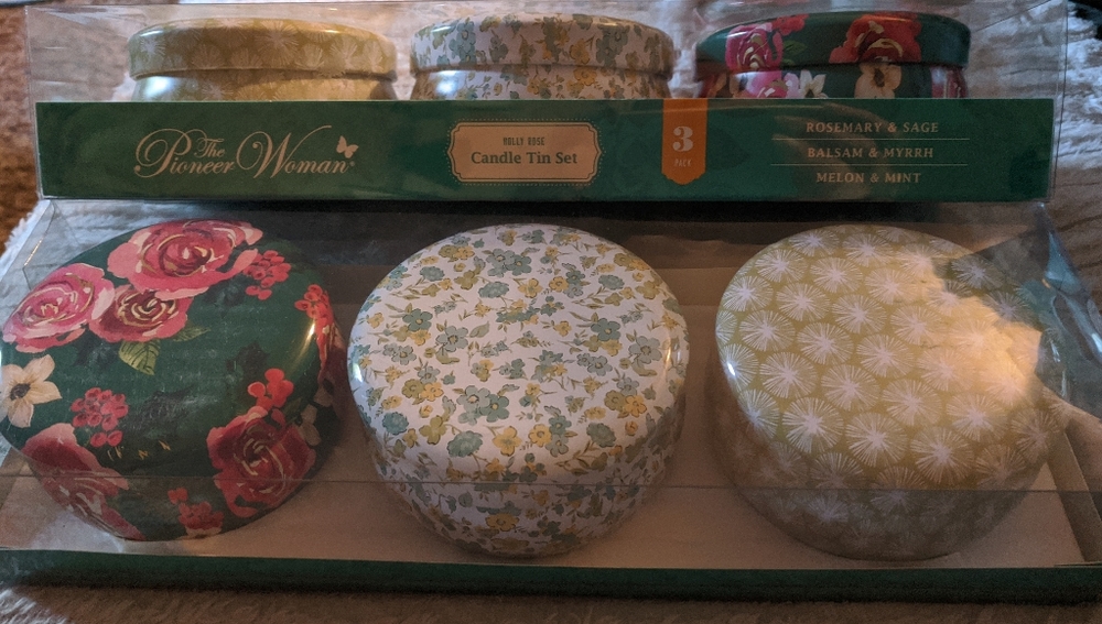 NEW Pioneer Woman Candle Set